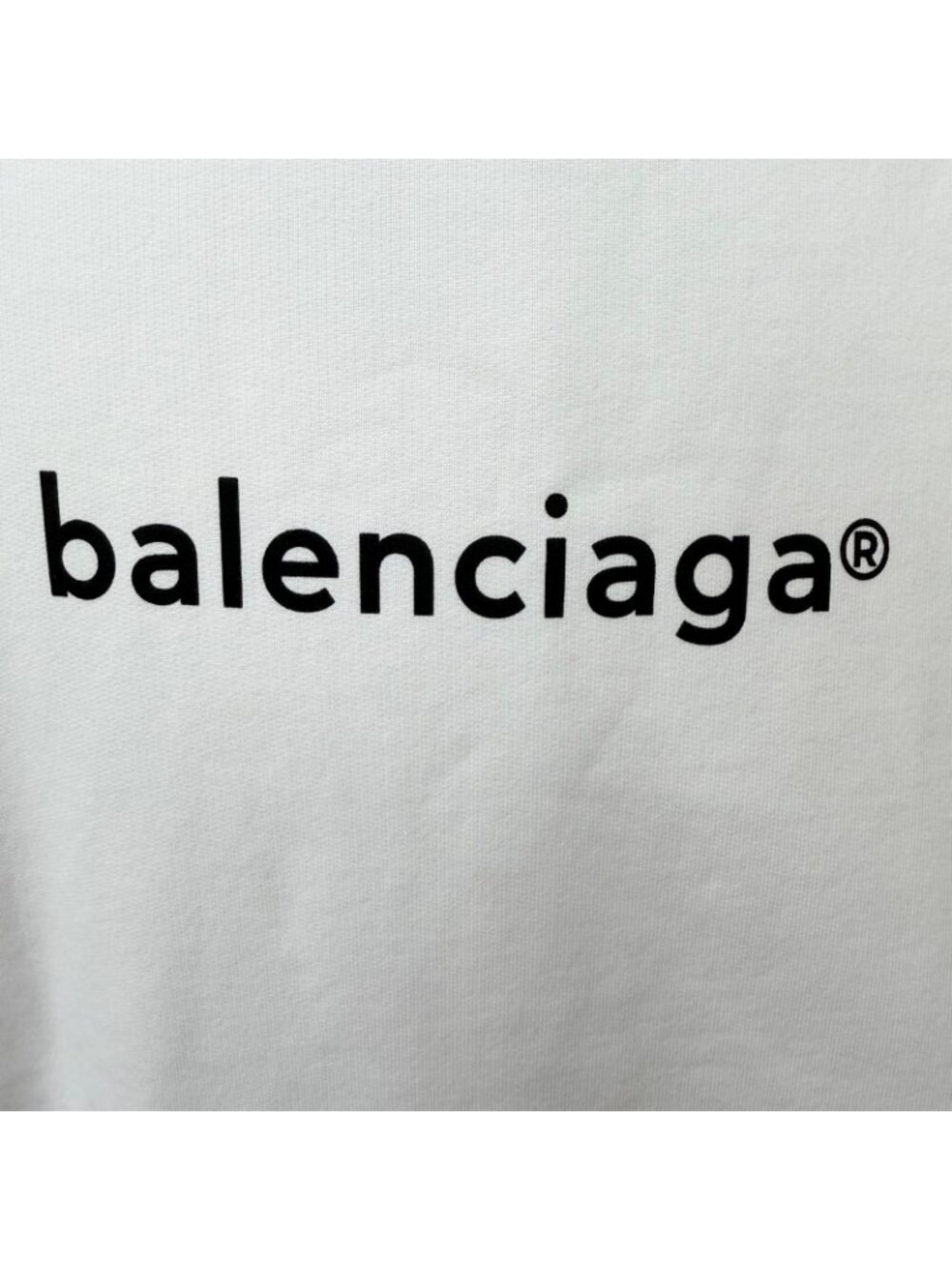 Balenciaga New Copyright Medium Fit Hoodie Pullover White - Picture 5 of 11